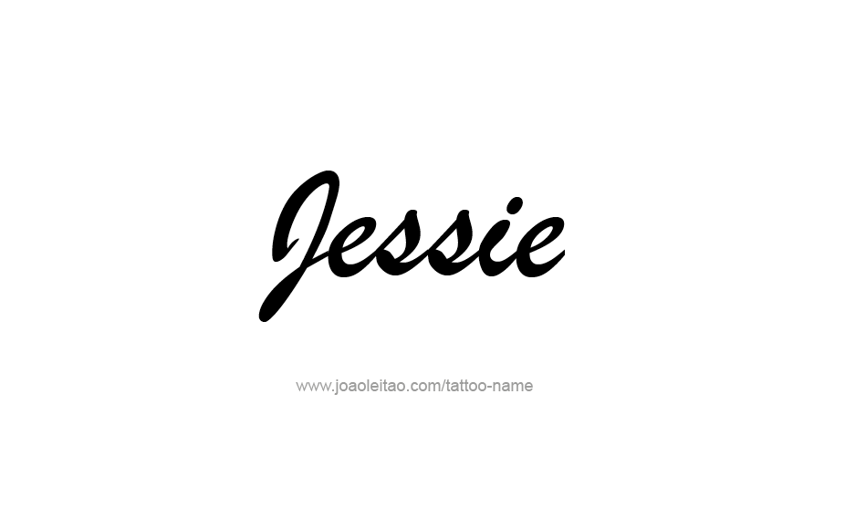 Jessie Name Tattoo Designs