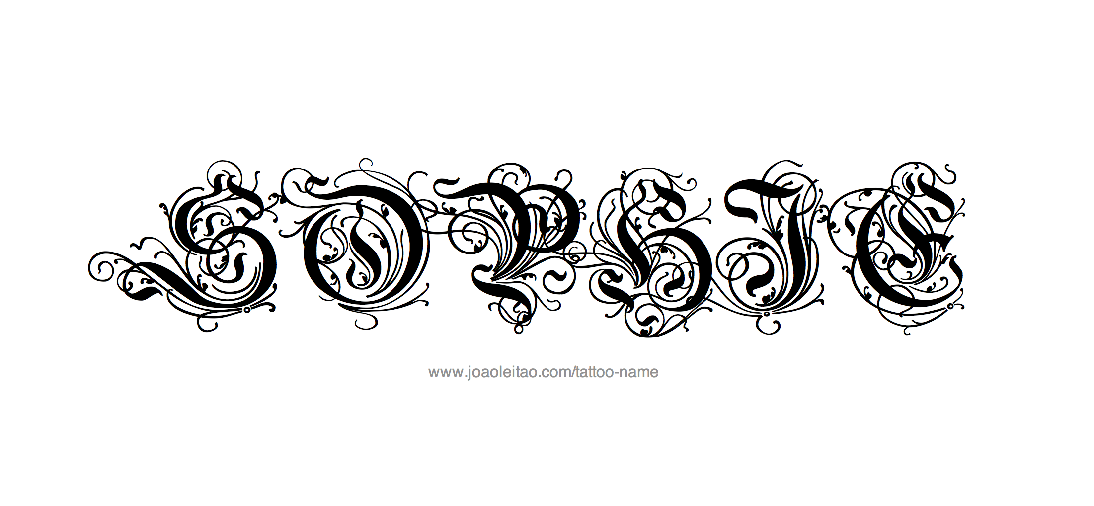 Tattoo Design Name Sophie