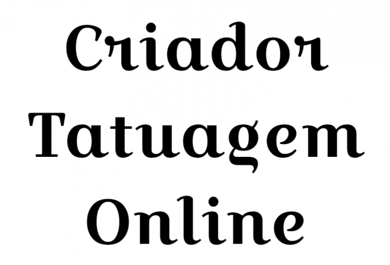 Faça você mesmo Criador Tatuagem Online