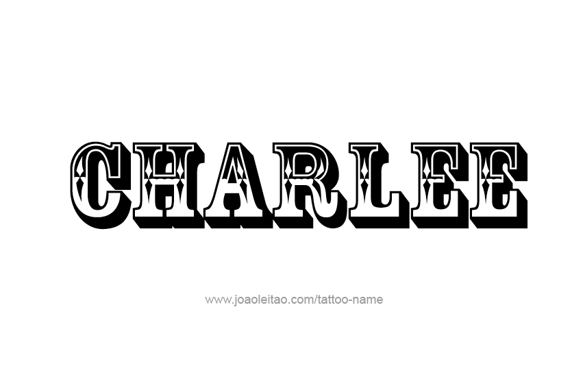 Tattoo Design Name Charlee  