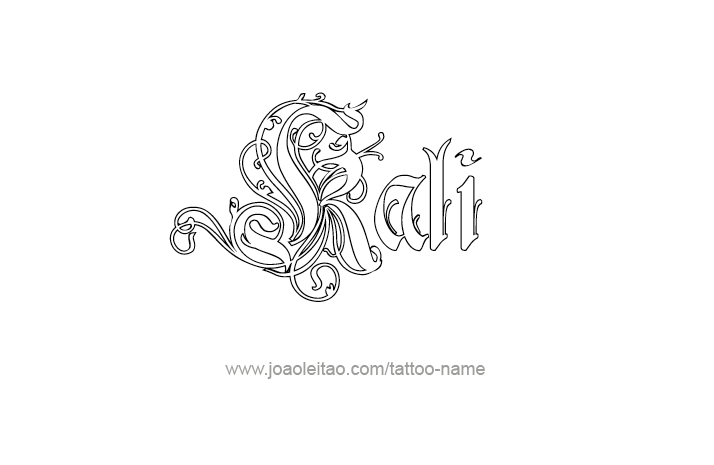 Kali the Hindu goddess