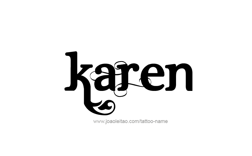20+ Konsep Terpopuler Karen Name Design Art