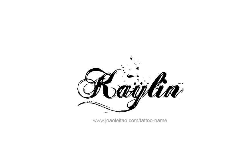 Kaylin Name Tattoo Designs