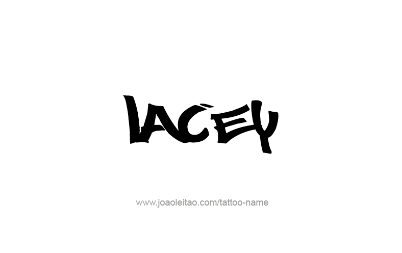 Tattoo Design Name Lacey   