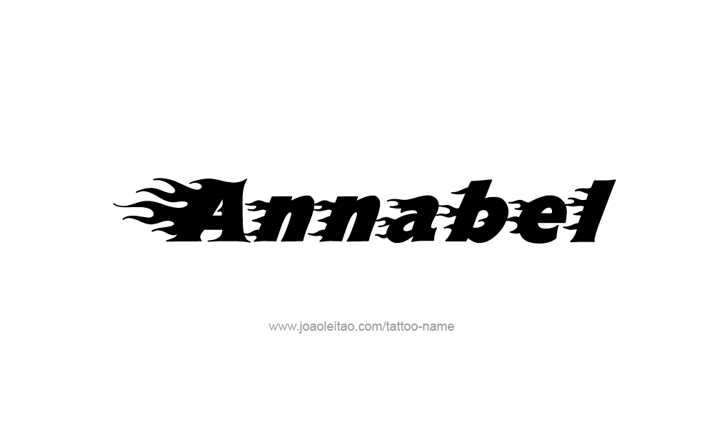 annabel-name-tattoo-designs