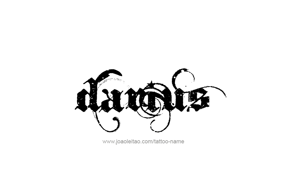 Darius Name Tattoo Designs