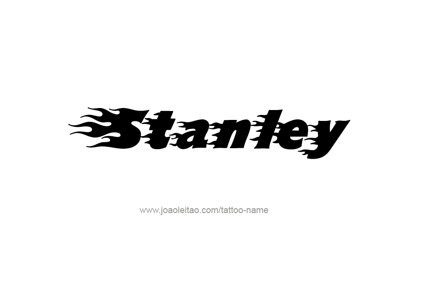 Stanley Name Tattoo Designs