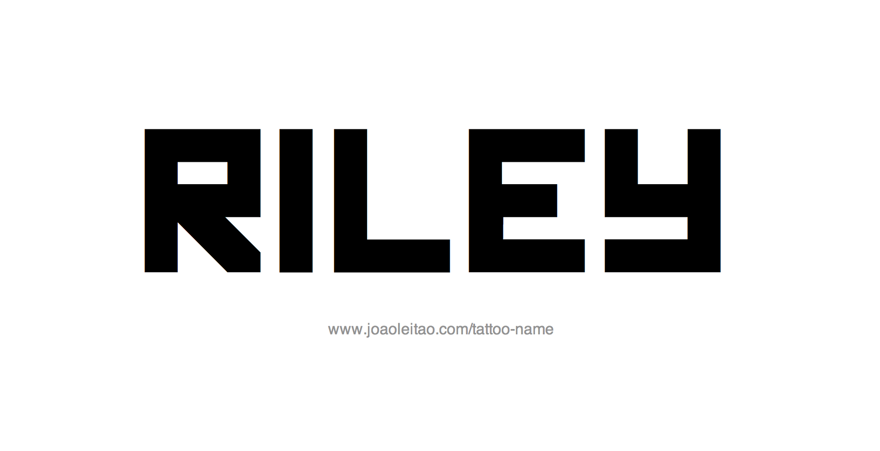 Riley Name Tattoo Designs