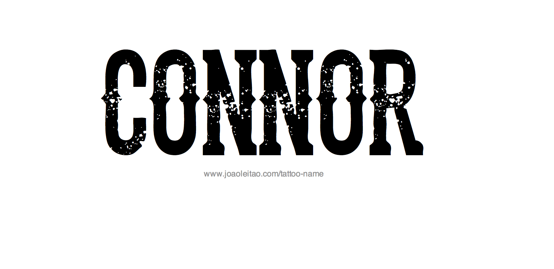 Connor Name Tattoo Designs