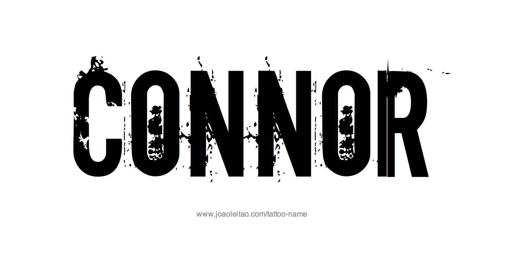 Connor Name Tattoo Designs