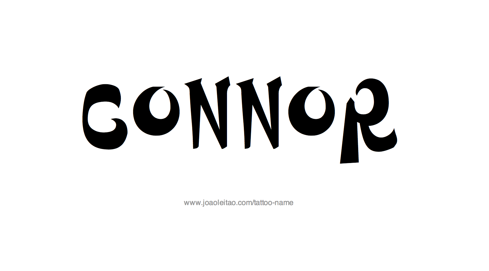 Connor Name Tattoo Designs