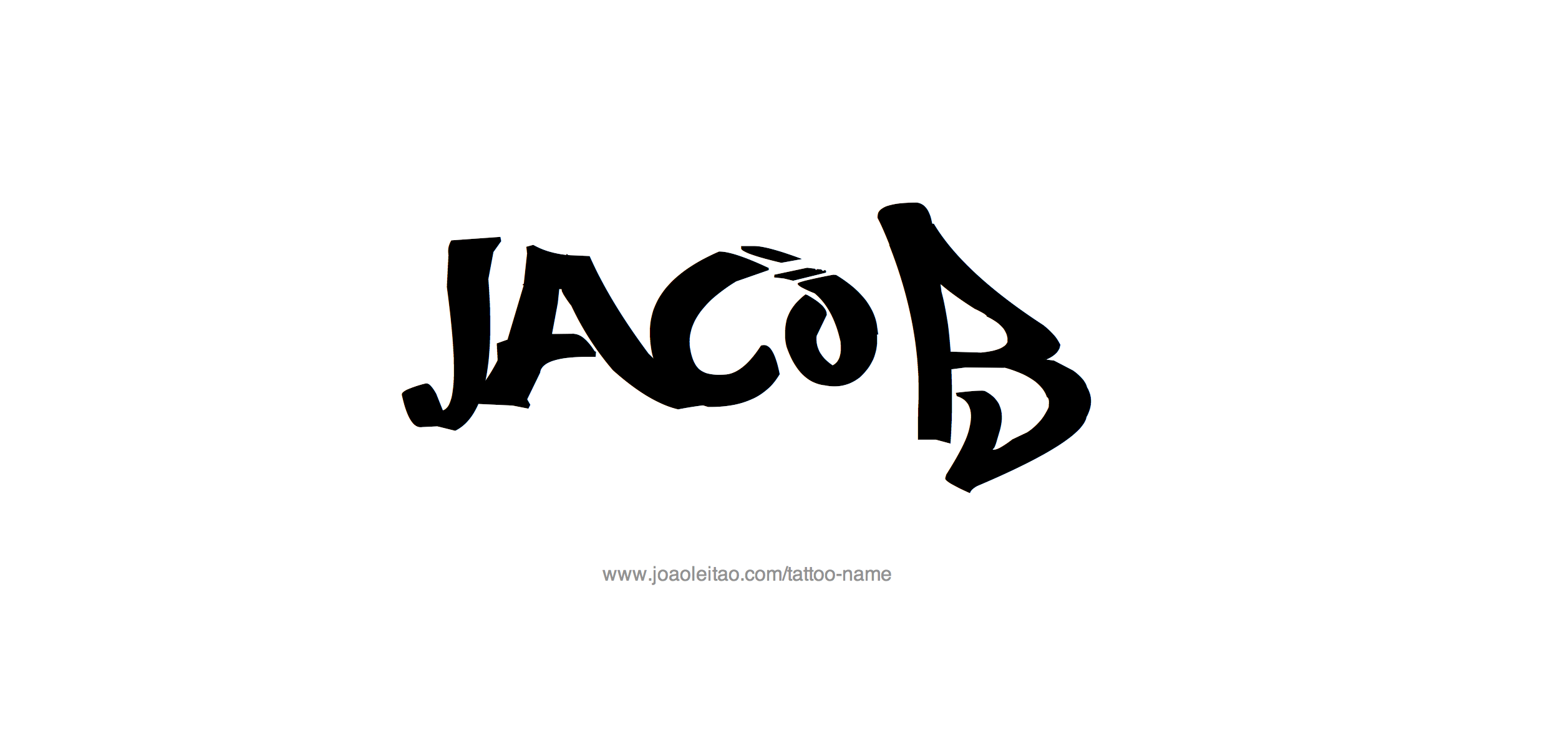 Jacob Name Tattoo Designs