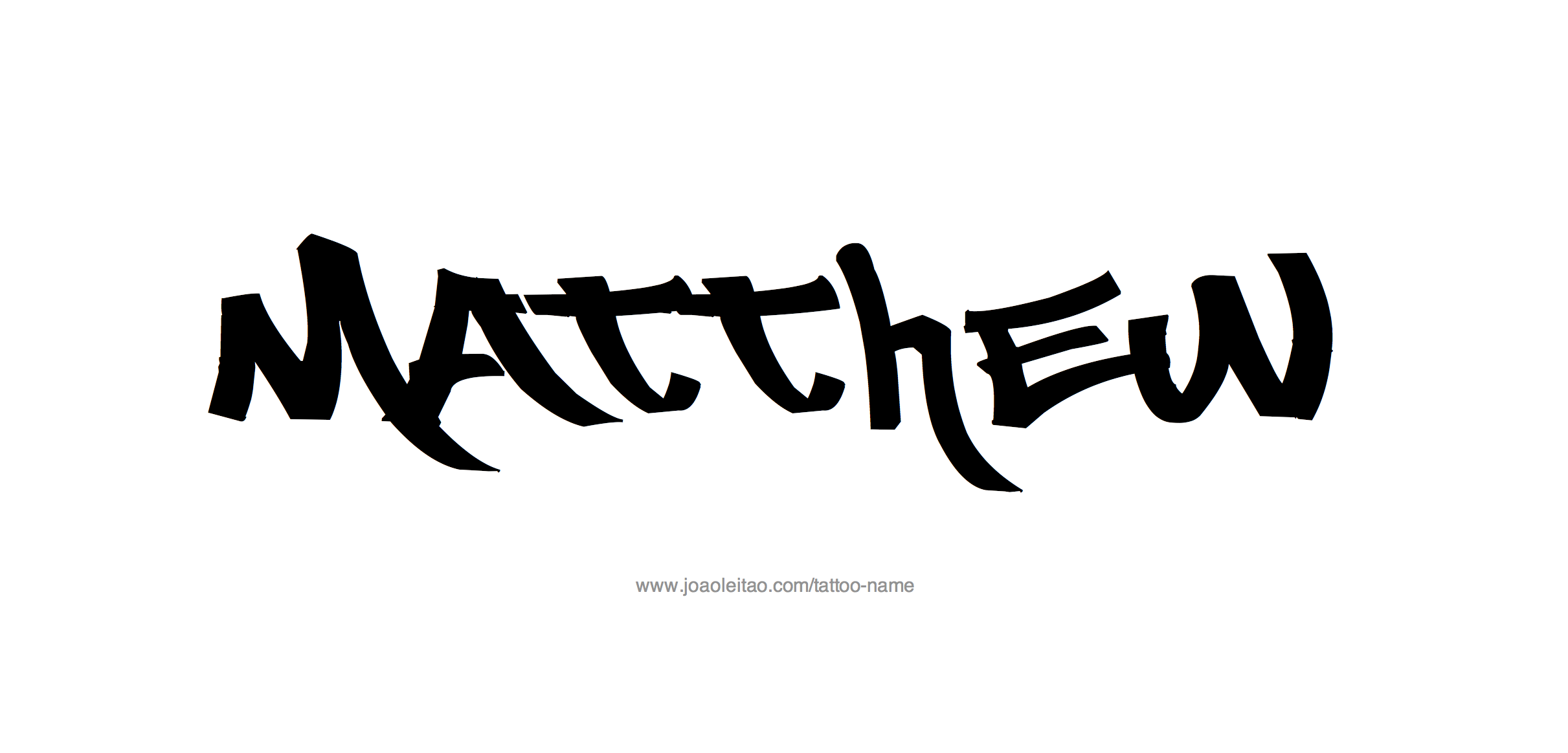 Matthew Name Tattoo Designs