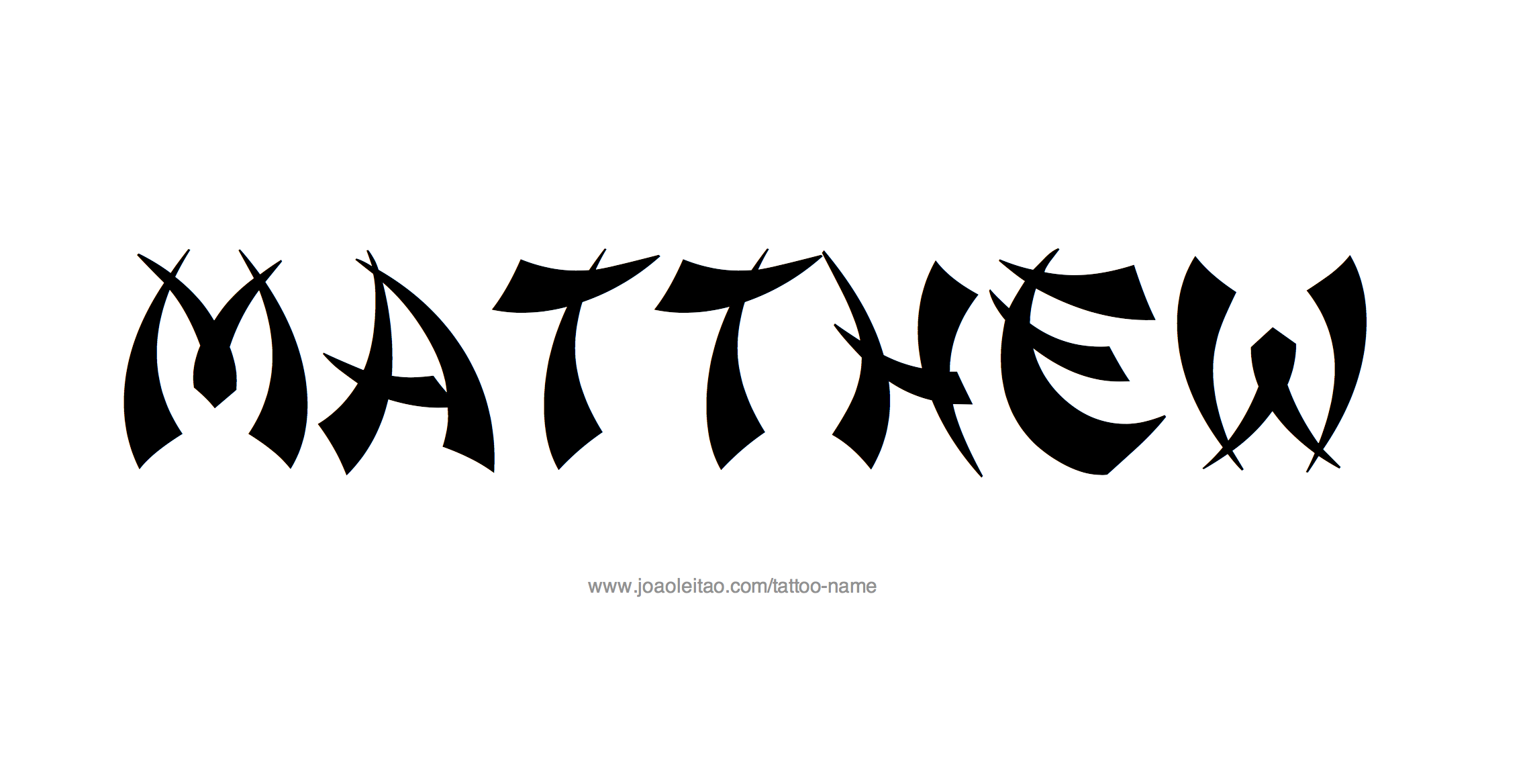 Update more than 74 matthew name tattoo designs best - in.coedo.com.vn