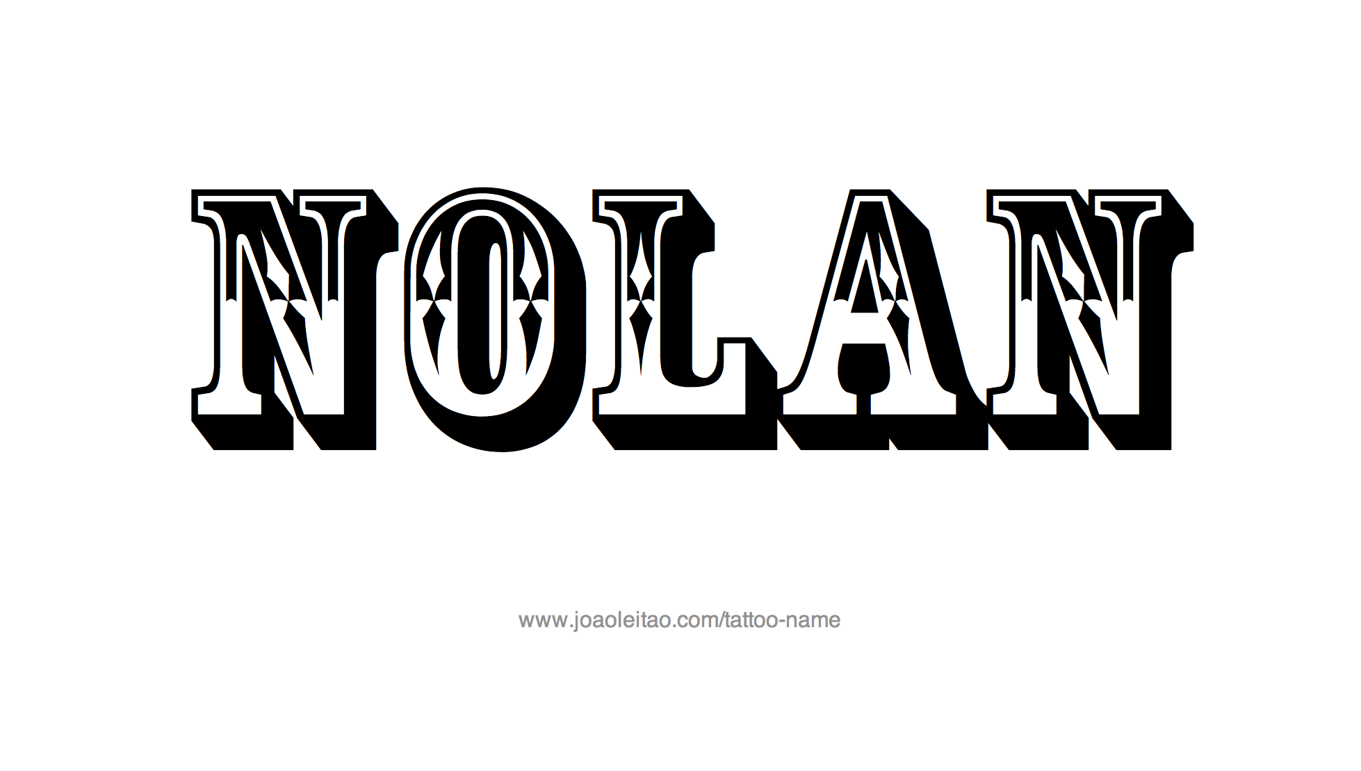 Nolan Name Tattoo Designs