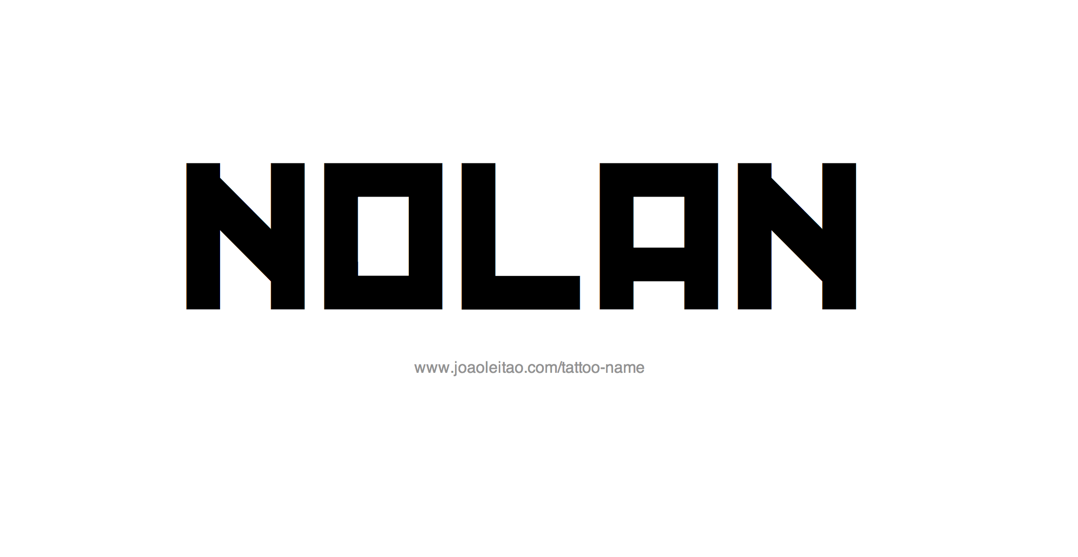 Nolan Name Tattoo Designs