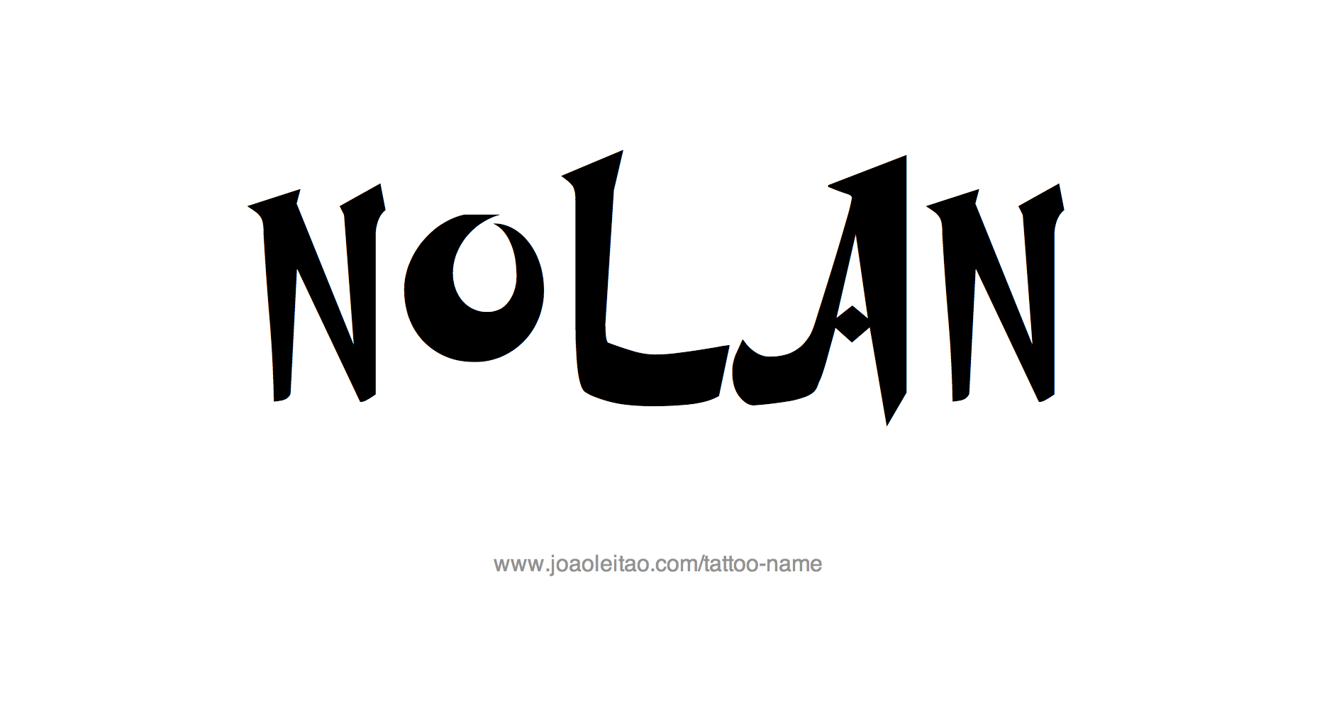 Nolan Name Tattoo Designs