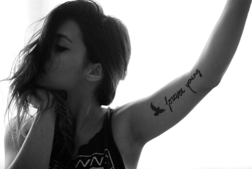 Placement  Forearm tattoo women Arm quote tattoos Forearm word tattoo