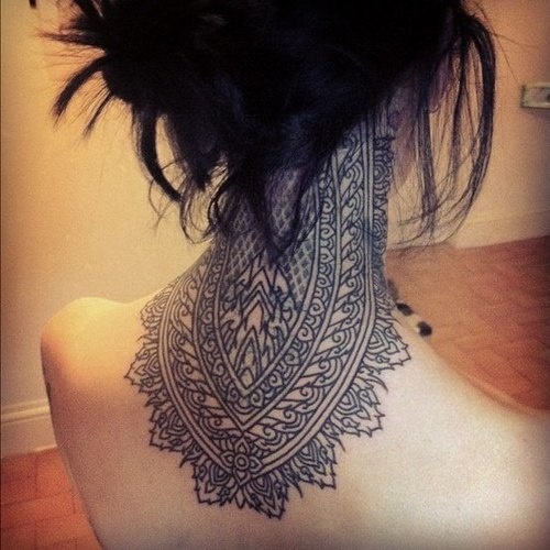 tattoo style of the linwork