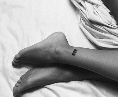Small floral ankle tattoo for... - Daisy Hester Tattoo | Facebook