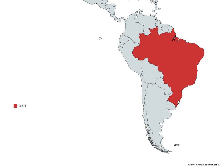 Mapa Da América Do Sul Mapas Individuais Dos 12 Países 5264