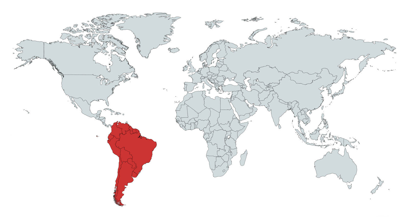 Mapa ampliado de portugal no mapa do mundo centrado na américa