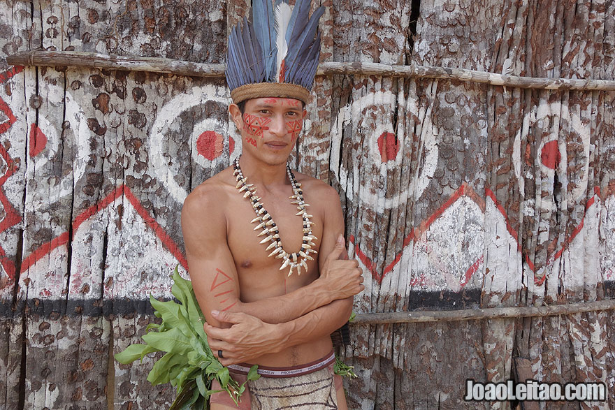 Amazon indigenous man