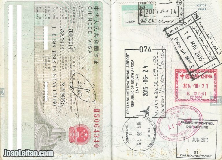 Peek Inside A Full Passport And Be Inspired To Travel