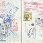 Peek Inside a Full Passport and be inspired to Travel