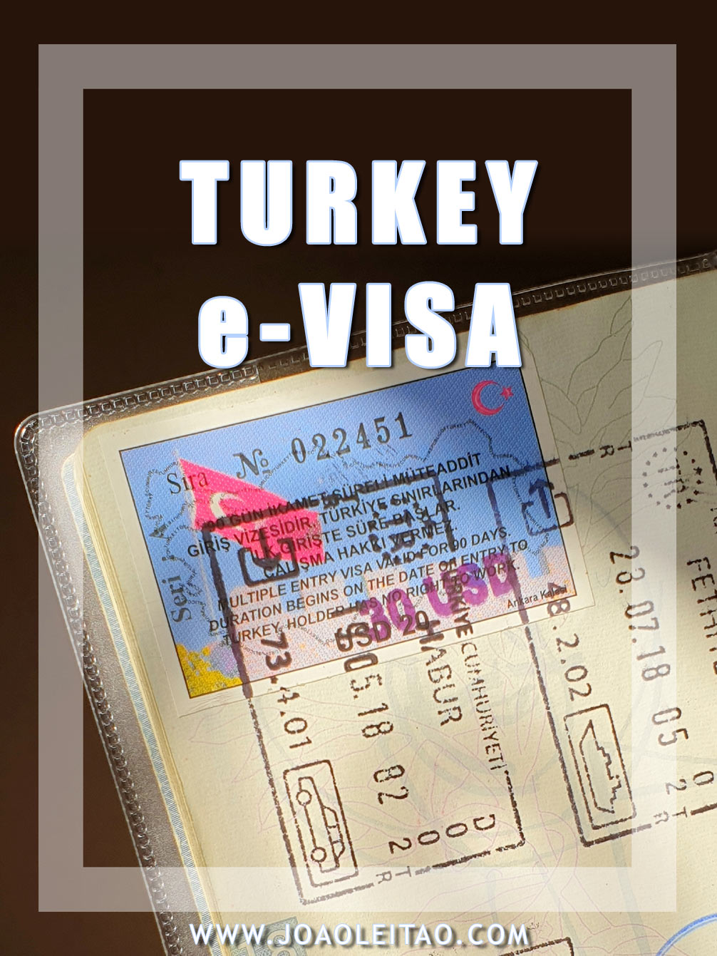 travel document visa for turkey