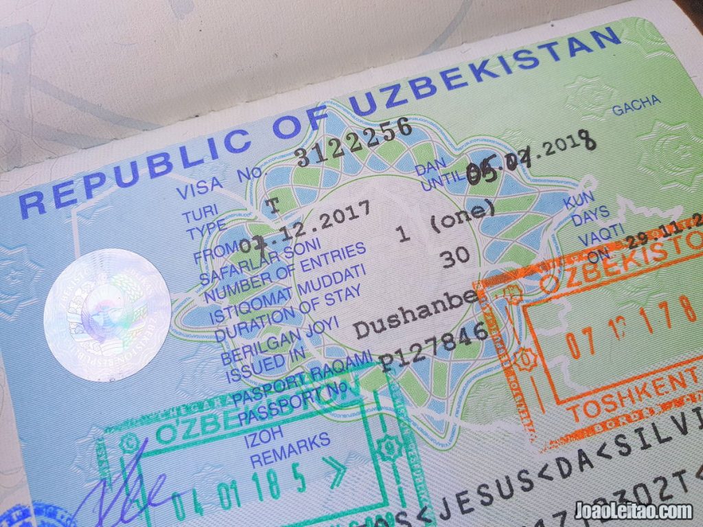 uzbekistan tourist visa from dubai