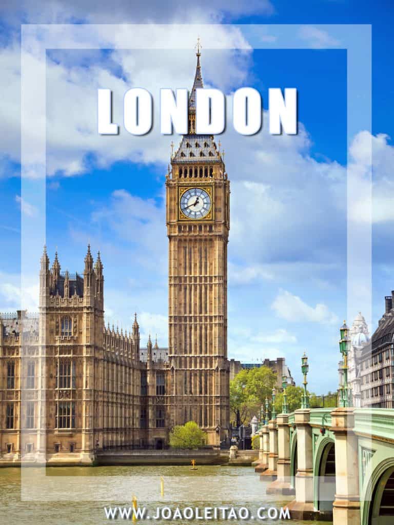 5 Days In London UK • Detailed Travel Itinerary