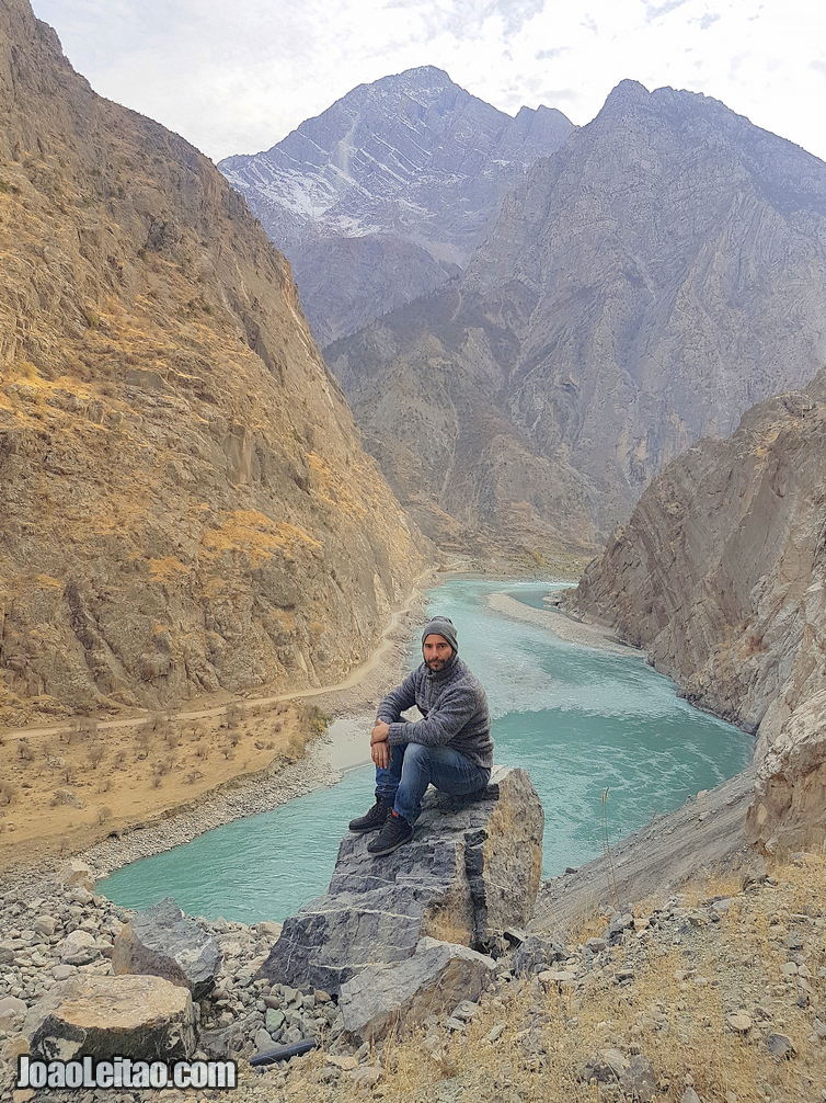 Panj River between Afghanistan and Tajikistan